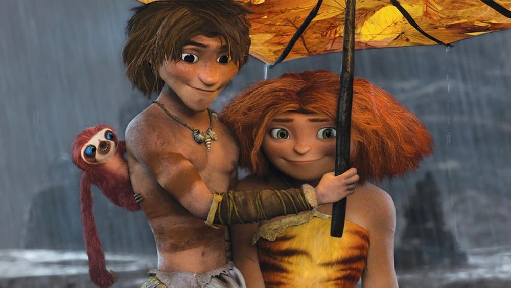 نمایی از انیمیشن «غارنشینان 2: عصر جدید» (The Croods: A New Age)